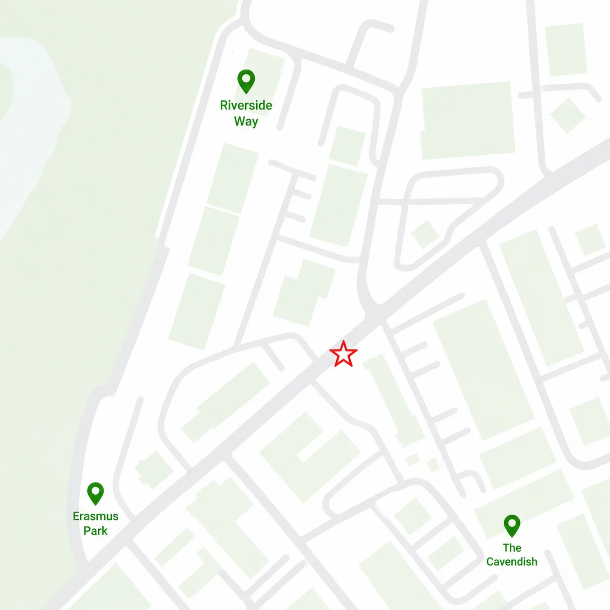 Winchester stop map