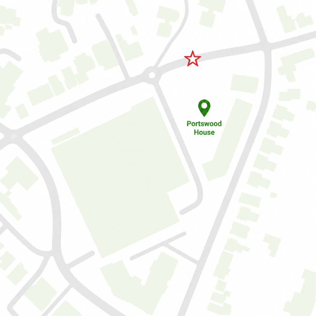 Portswood stop map